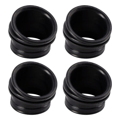 4 Pieces Intake Connector 14073-1211 for Kawasaki Motorcycle 1985-1987 ZX600 Ninja 600R 2001-2003 ZR-7S