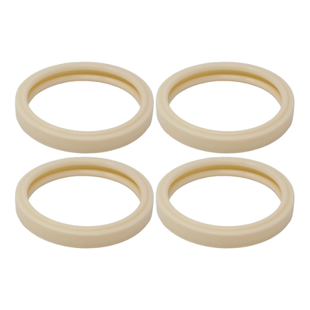 4 Pieces Lens Gasket 79108500 for Pentair AquaLight IntelliBrite SpaBrite O-344 Pool and Spa Lights