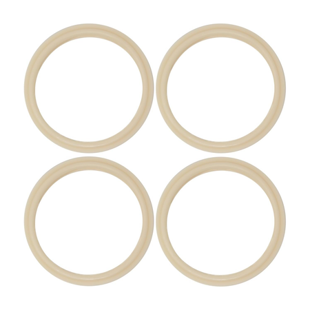 4 Pieces Lens Gasket 79108500 for Pentair AquaLight IntelliBrite SpaBrite O-344 Pool and Spa Lights