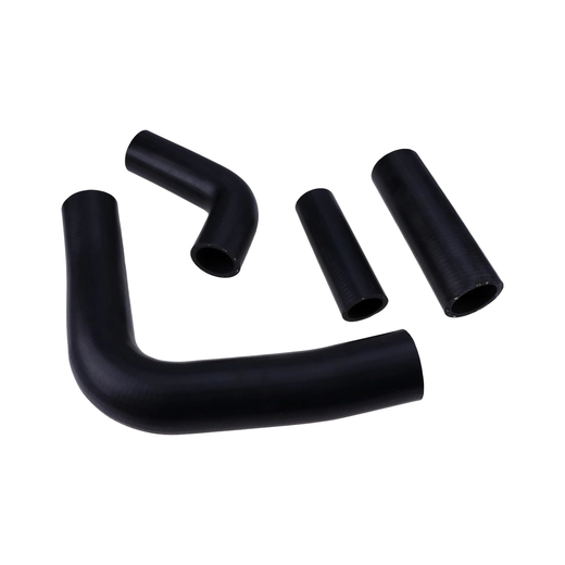4 Pieces Radiator Water Pump Hose 180085M1 186968M1 731256M1 732443M1 for Perkins Engine Massey Ferguson Tractor 35 135 235 230 - KUDUPARTS