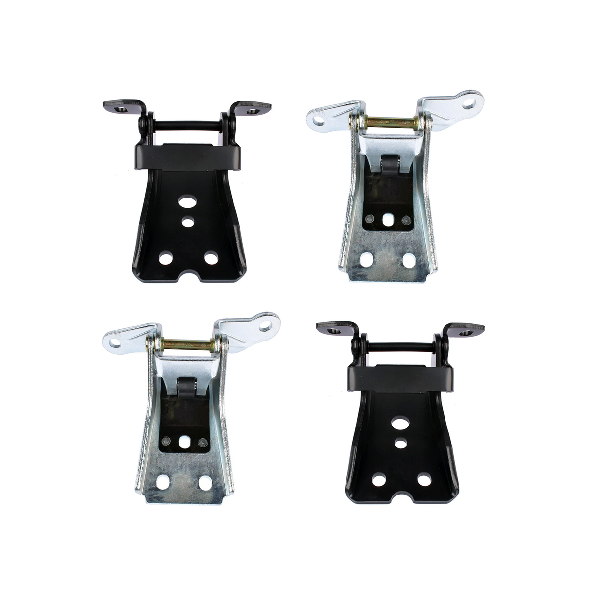 4 Pieces Upper & Lower Door Hinge 925-066 925-068 E8TZ1522810A for Ford F150 F-250 F-350 Granada Thunderbird Mercury Cougar Marquis - KUDUPARTS