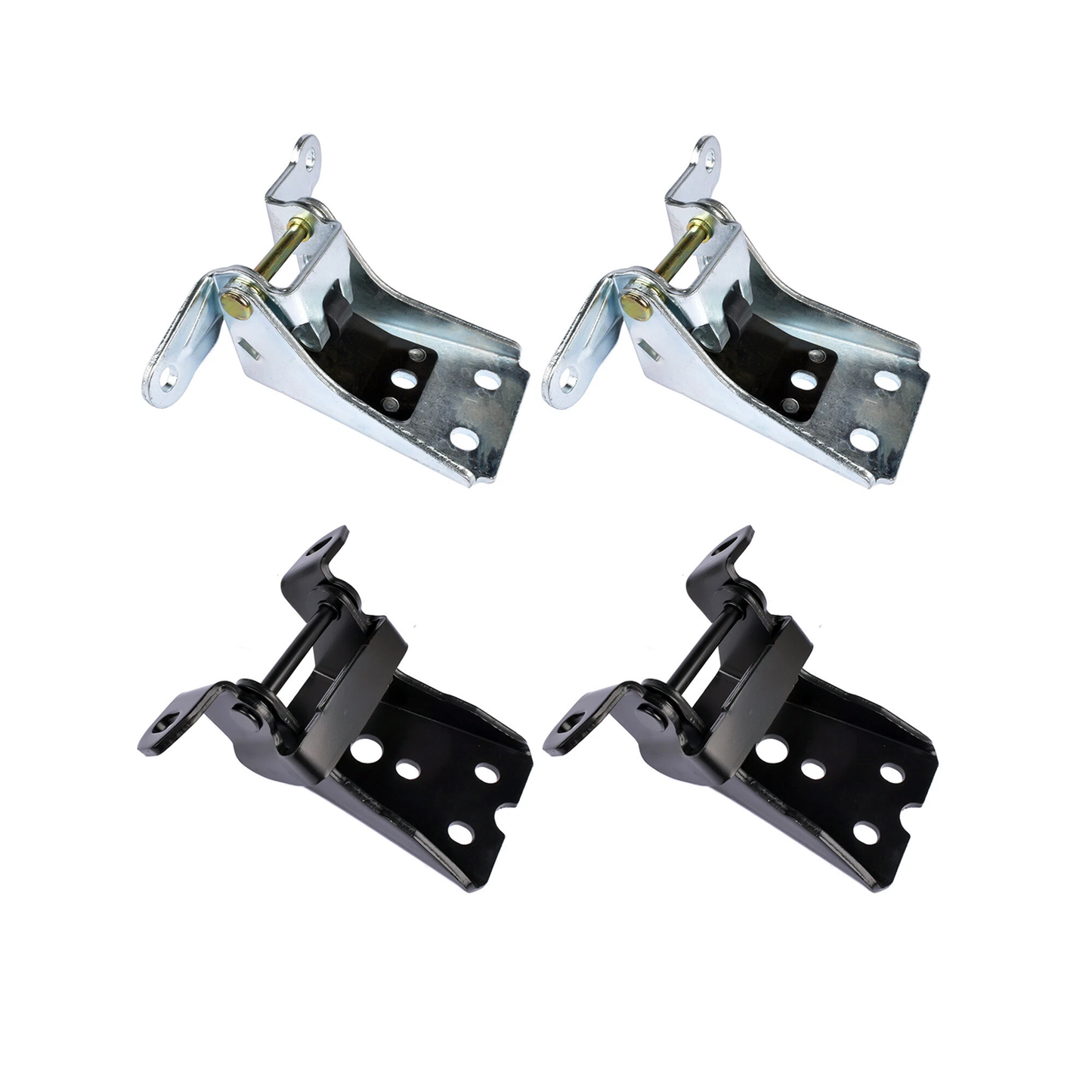 4 Pieces Upper & Lower Door Hinge 925-066 925-068 E8TZ1522810A for Ford F150 F-250 F-350 Granada Thunderbird Mercury Cougar Marquis
