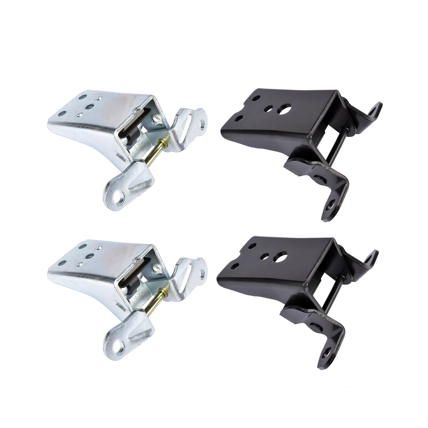4 Pieces Upper & Lower Door Hinge 925-066 925-068 E8TZ1522810A for Ford F150 F-250 F-350 Granada Thunderbird Mercury Cougar Marquis