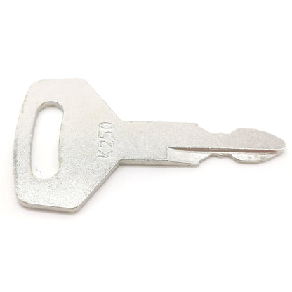 Lot de 4 clés de contact K250 pour excavatrices Kobelco New Holland Case, pour équipement lourd, expédiées aux États-Unis