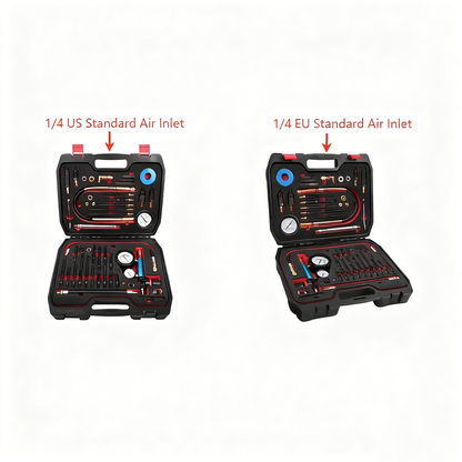 Kit de test de compression et d'étanchéité de 46 pièces pour moteur HDi TDCi à pompe d'injection