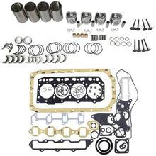 Overhaul Rebuild Kit for Yanmar Engine 4TNV88 New Holland Excavator E55BX Tractor T3030 - KUDUPARTS