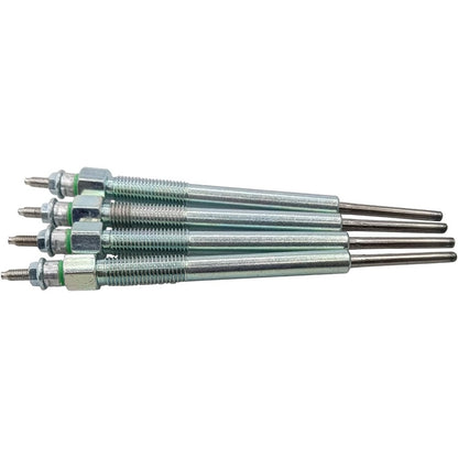 4Pcs Glow Plug 8980542560 for Isuzu Engine 4JJ1 Hitachi Excavator ZX110-3 ZX120-3 ZX130-3 ZX135US-3 ZX140W-3 ZX160LC-3 ZX180LC-3 - KUDUPARTS