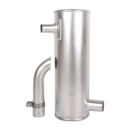Muffler Silencer 7I-8874 5I-9076 for Mitsubishi Engine 4D32 Caterpillar CAT Excavator E70B - KUDUPARTS