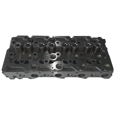 Complete Cylinder Head With Valves + Full Gasket Set Compatible with Kubota V2003 Bobcat 773 337 341 S175 S185 T190 Engine - KUDUPARTS