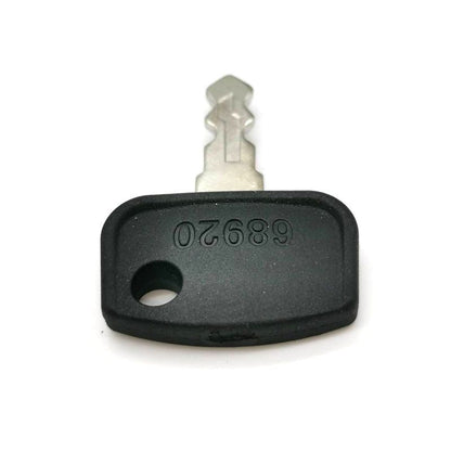 Lot de 4 clés de contact PL501-68920 pour Kubota BX1860 BX24 BX25 B26 BX2670 KH-151 ZD331. Livraison aux États-Unis.