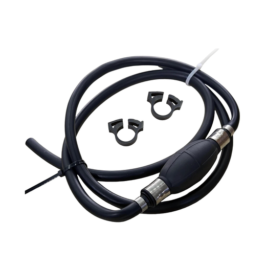 5/16" Fuel Line Hose With Primer Bulb and Connector 61J-24306-04-00 6Y1-24306-55 for Yamaha Outboard 4HP 200HP - KUDUPARTS