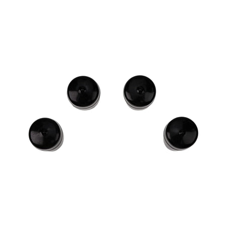 4 Pcs Rubber Wheel Axle Hub Cap 532104757 532175039 104757X428 175139 for Husqvarna AYP Ariens Crafstman Weed Eater Poulan Lawn Mower Tractor - KUDUPARTS