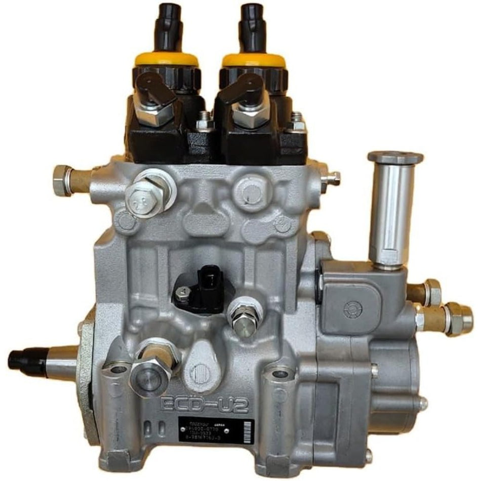 Fuel injection Pump 094000-0770 8-98167763-0 for Isuzu Engine 6WG1 Hitachi Excavator ZX450LC - KUDUPARTS