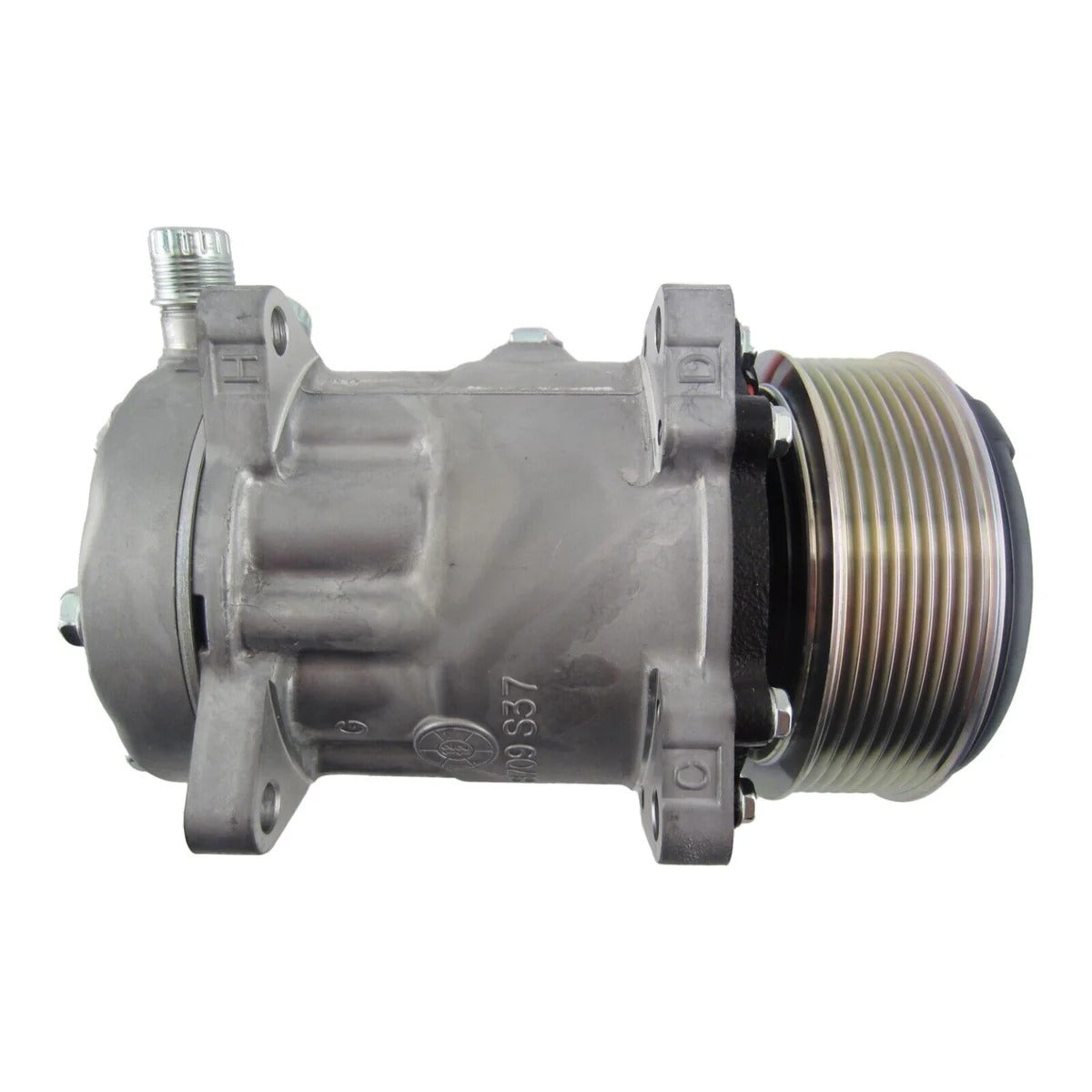 SD7H15 A/C Compressor 82016158 for Ford New Holland Tractor 8160 8340 8360 8560 TM115 TM120 TM125 TM130 TV140 TV145