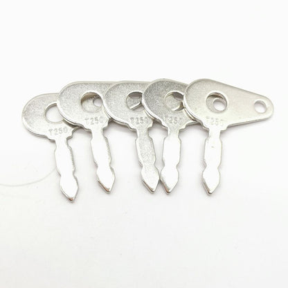 5 Llaves de encendido para tractor Lucas Ford New Holland Case T250 8223438 54324157. Envío a EE. UU.