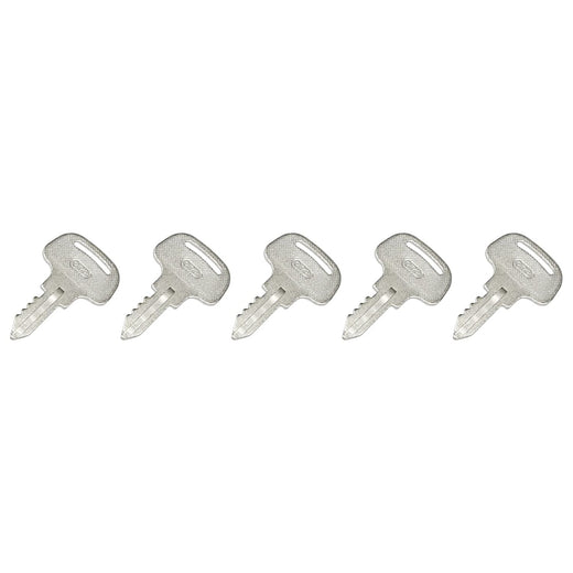 5 PCS 373 Ignition Key 55364-41180 for Kubota Tractor F2000 F2100 F2100E F2400 FZ2100 FZ2400 - KUDUPARTS