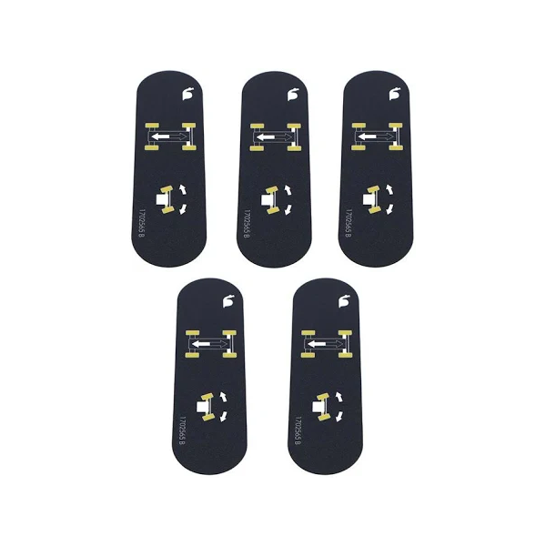 5 PCS Drive Steer Decal 1702565 for JLG Boom Lift 460SJ 600S 601S 800S 600A 450A 1250AJP E300A E400A - KUDUPARTS