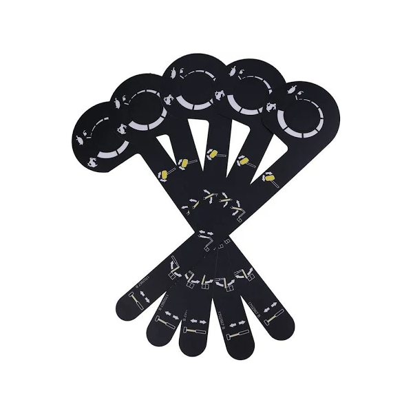 Lot de 5 autocollants de vitesse et de fonction 1702567 pour nacelles élévatrices JLG 600S, 600SJ, 660SJ, 680S, 800S, E600, 800A, E400A et E450AJ