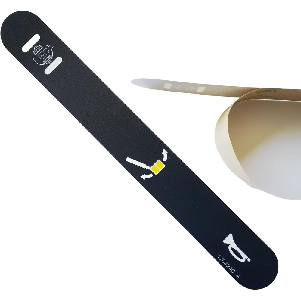 Lot de 5 autocollants pour klaxon et piste de positionnement (1704240) pour nacelles JLG E600, M600, E300A, E400A et E450A