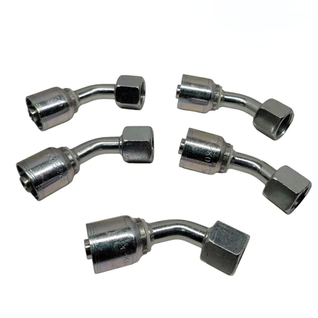 5PCS Hydraulic Hose Fitting With 3/4" Female JIC Swivel 13943-12-12 for Parker - KUDUPARTS