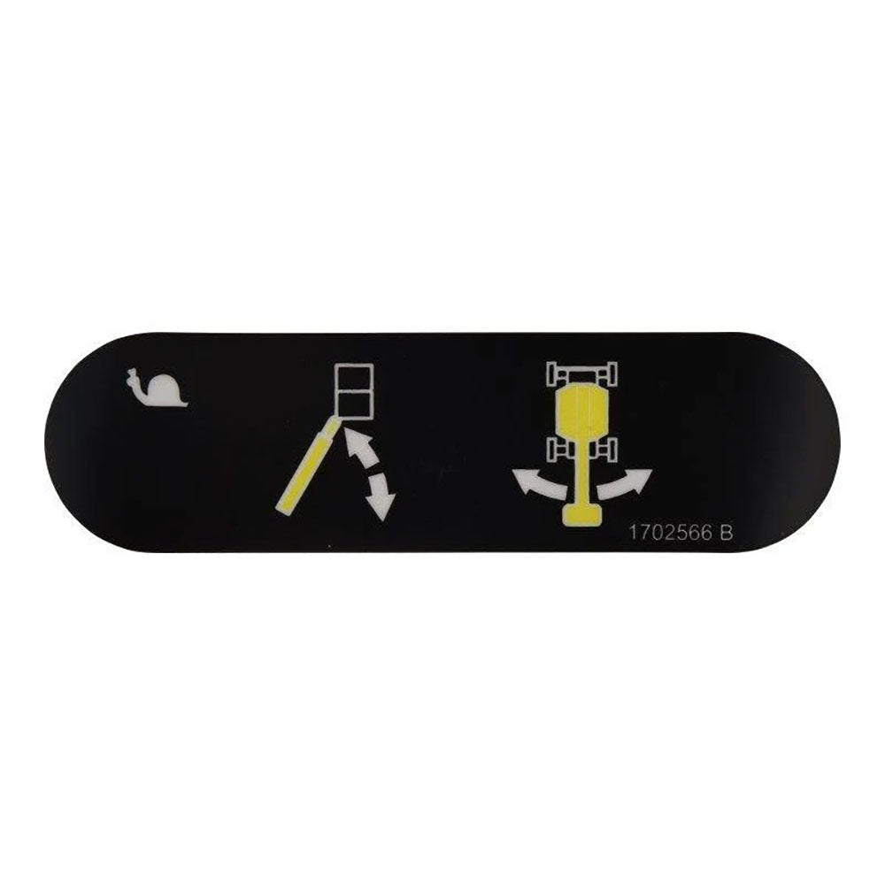 5 PCS Lift Swing Decal 1702566 for JLG Boom Lift 100SX 1100S 1200SJP 1350SJP 1500SJ 600S 601S 800S - KUDUPARTS