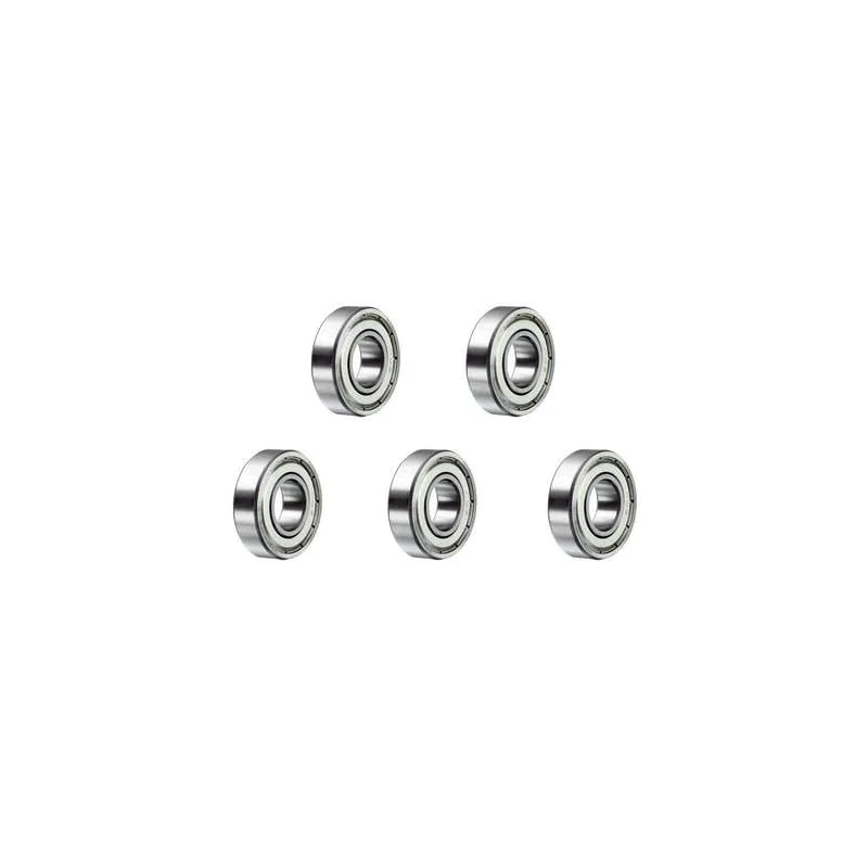 5PCS Shielded Radial Ball Bearing R8ZZ 1/2"x1-1/8"x5/16" - KUDUPARTS