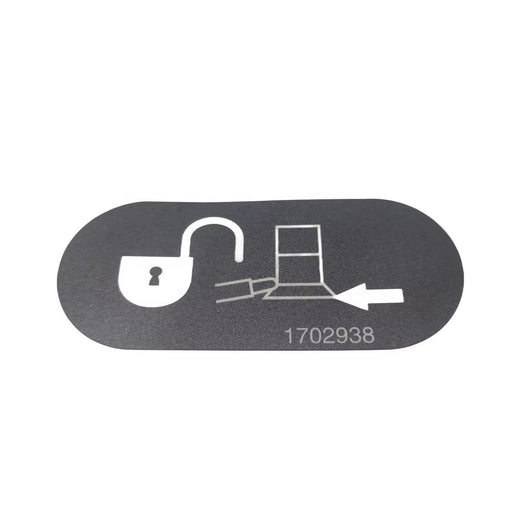 5 PCS Soft Touch Override Decal 1702938 for JLG Boom Lift 400S600S 660SJ 800S 860SJ 600A E400A M400A - KUDUPARTS