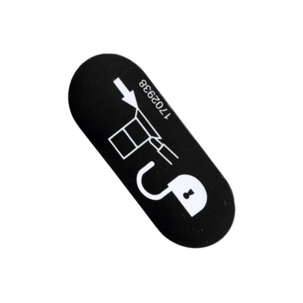 Lot de 5 autocollants de commande tactiles doux 1702938 pour nacelles élévatrices JLG 400S, 600S, 660SJ, 800S, 860SJ, 600A, E400A et M400A