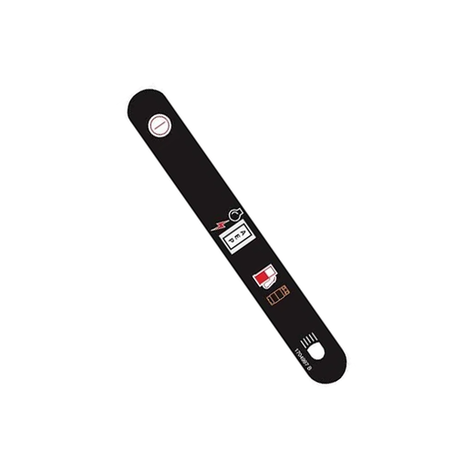 5 PCS Stop Decal 1704997 for JLG Boom Lift 400S 460SJ 600S 800S 600A 740AJ 800A 800AJ - KUDUPARTS