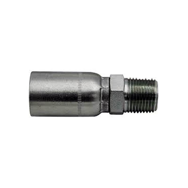 Raccord de tuyau hydraulique 5 pièces avec filetage mâle NPT 3/4" 12U-112 pour Parker