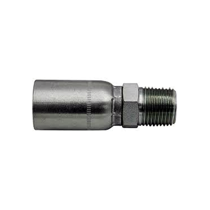 Raccord de tuyau hydraulique 5 pièces avec filetage mâle NPT 3/4" 12U-112 pour Parker