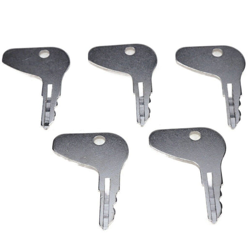 5 Pcs Ignition Key H32412 35260-31852 for Kubota Tractor L G & M Series - KUDUPARTS