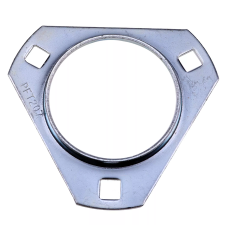 5 Pieces Brush Flange 6599441 for Bobcat Sweeper Attachment Frame Connected Tube - KUDUPARTS