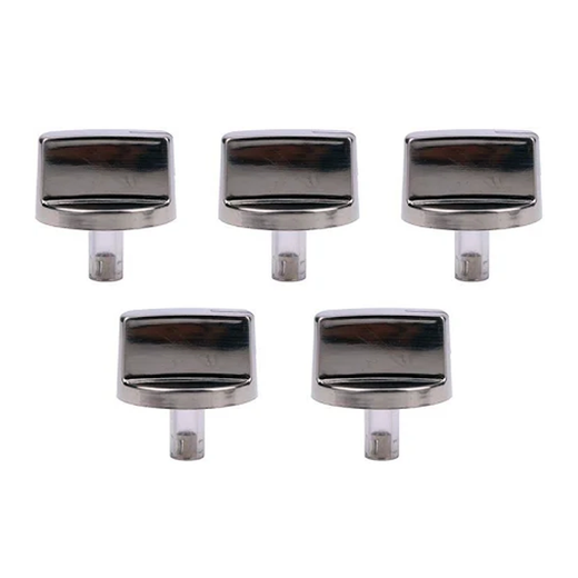 5 Pieces Control Knob AEZ73293801 for LG Stove LCG3011ST LCG3091ST LCG3611ST LCG3691ST - KUDUPARTS