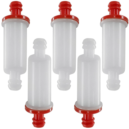 Filtre à carburant AM107314 (5 pièces) pour moteur John Deere 4045, 6068, 6081, 6125, véhicule utilitaire Gator XUV620I, souffleuse à neige 1032D, 724D, 826D