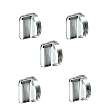 Lot de 5 boutons de brûleur en plastique 316564509 5304502763 pour cuisinière à gaz Electrolux DGGF3046RFA DGGF3046RFB et Frigidaire DGGF3046RFC FGGF3035RFA
