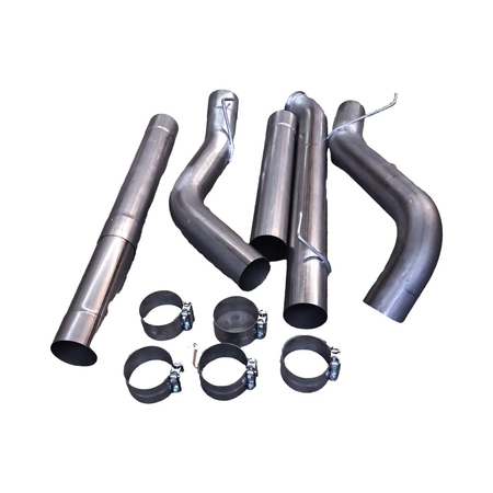 5'' Down-pipe Back Exhaust for Cummins Engine 6.7L Dodge Ram 2500 Ram 3500 2019-2023 - KUDUPARTS