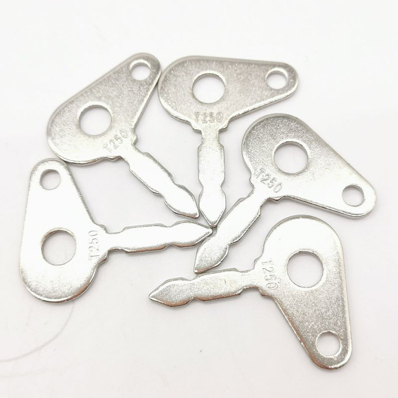5 Llaves de encendido para tractor Lucas Ford New Holland Case T250 8223438 54324157. Envío a EE. UU.