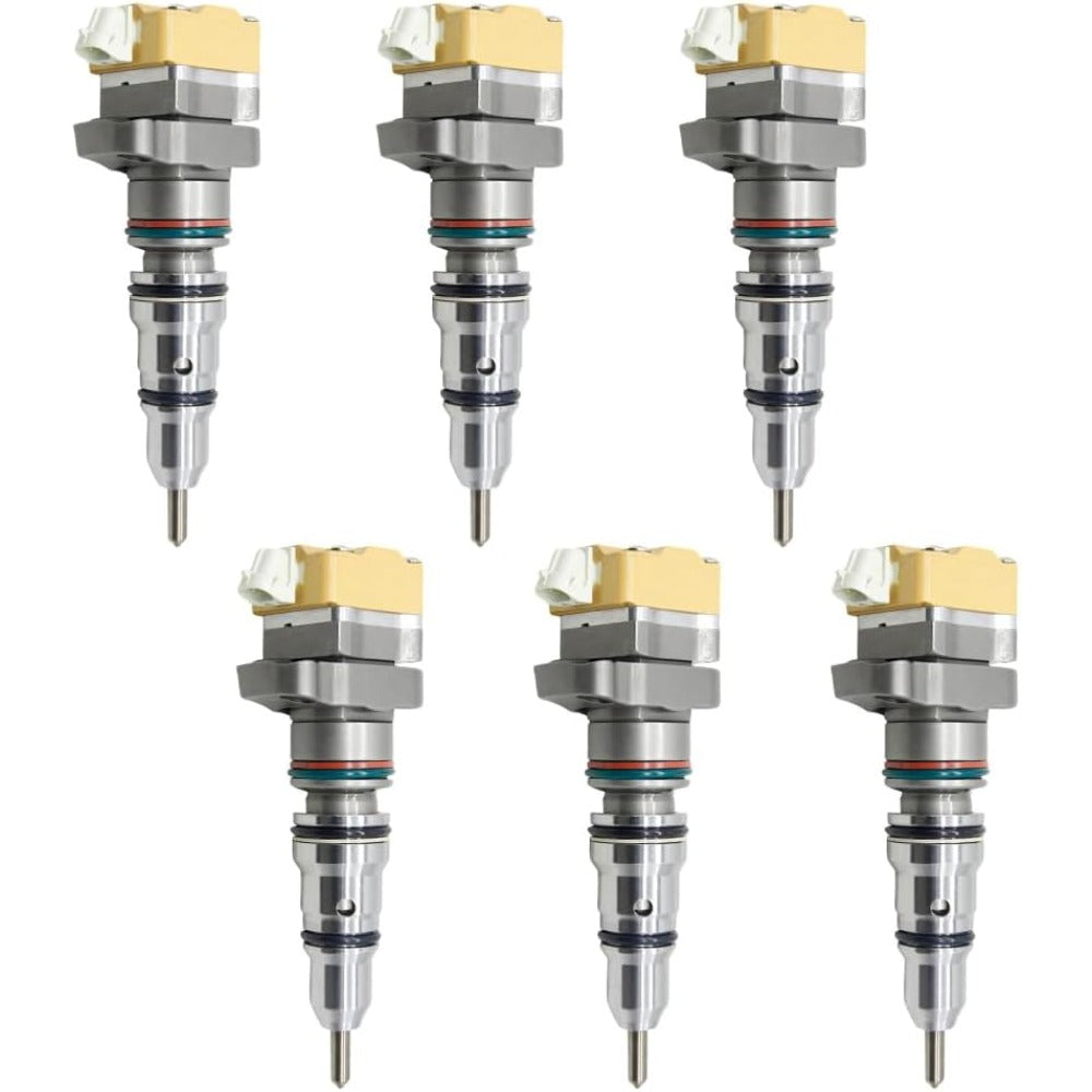 6 Pcs Fuel Injector 177-4754 for Caterpillar CAT Engine 3126B 3126E Excavator 322C 325C 325C L M325C - KUDUPARTS