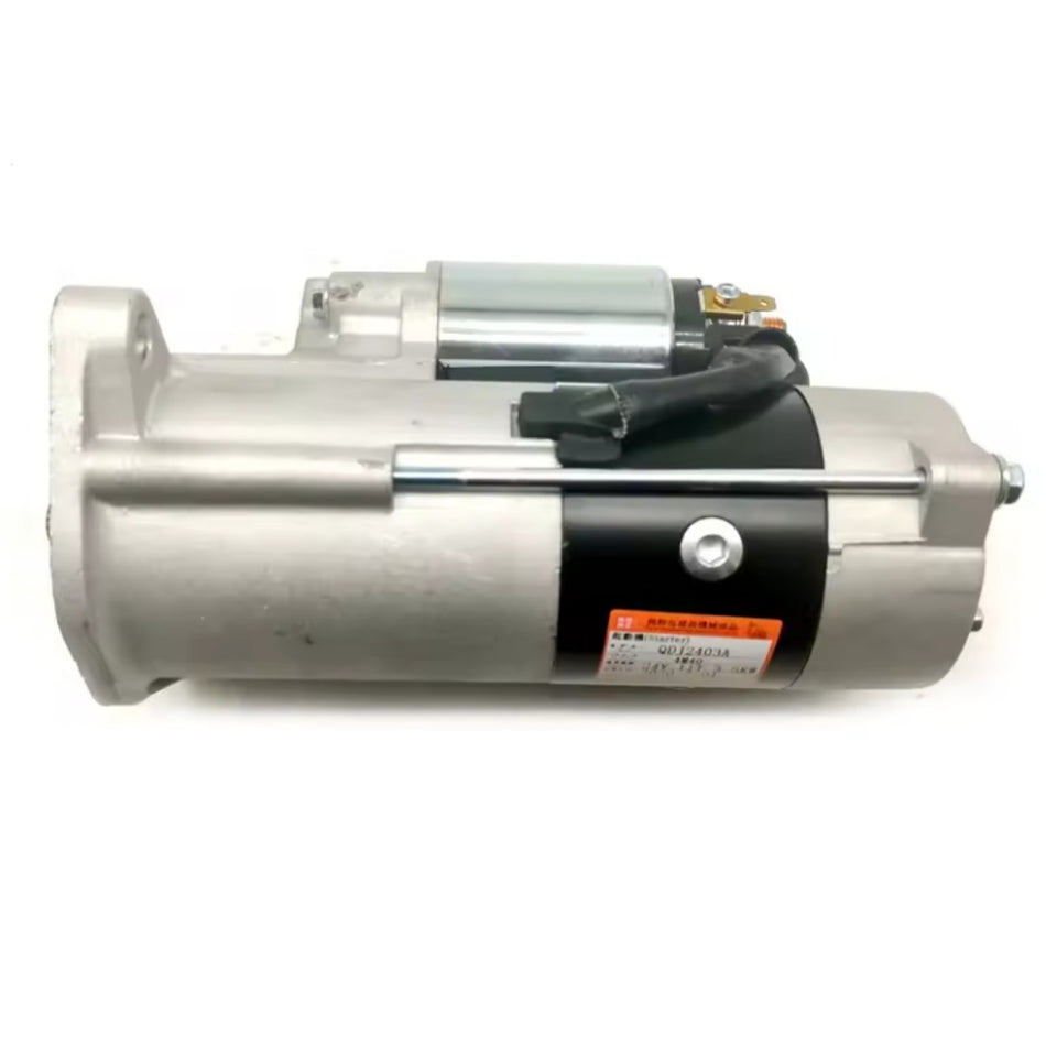 Starter Motor 103-5287 1109458 for Caterpillar CAT Engine 4M40 Excavator 307 306 307B - KUDUPARTS