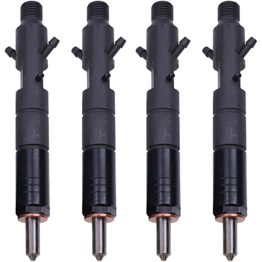 4Pcs Fuel Injector 236-5707 for Caterpillar CAT Engine 3054C Vibratory Compactor CB-534D CB-534DXW - KUDUPARTS