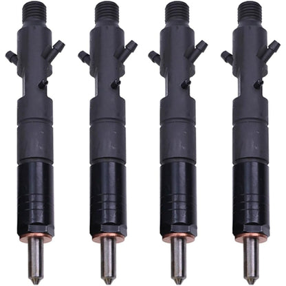 4Pcs Fuel Injector 236-5707 for Caterpillar CAT Engine 3054C Vibratory Compactor CB-534D CB-534DXW - KUDUPARTS