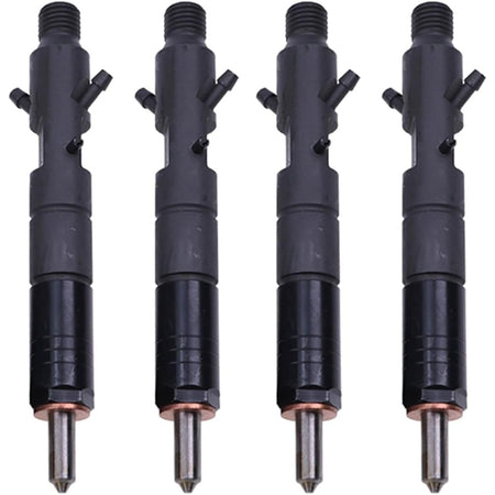 4Pcs Fuel Injector 236-5707 for Caterpillar CAT Engine 3054C Vibratory Compactor CB-534D CB-534DXW - KUDUPARTS