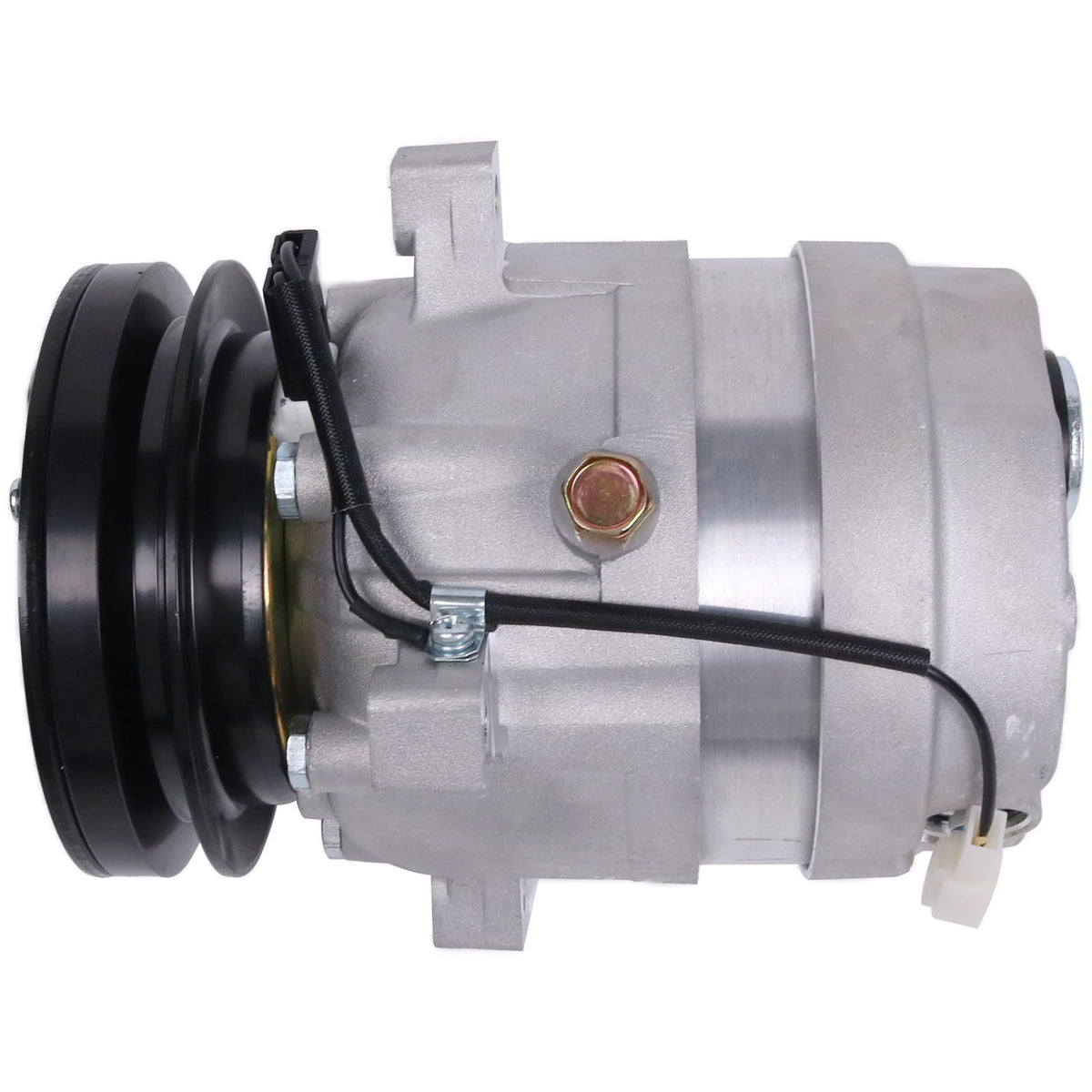 V5 A/C Compressor 5110511 for Mahindra 2555 Kioti DK45 DK55 DK65C DK901C Tractor Bobcat E80 Excavator - KUDUPARTS