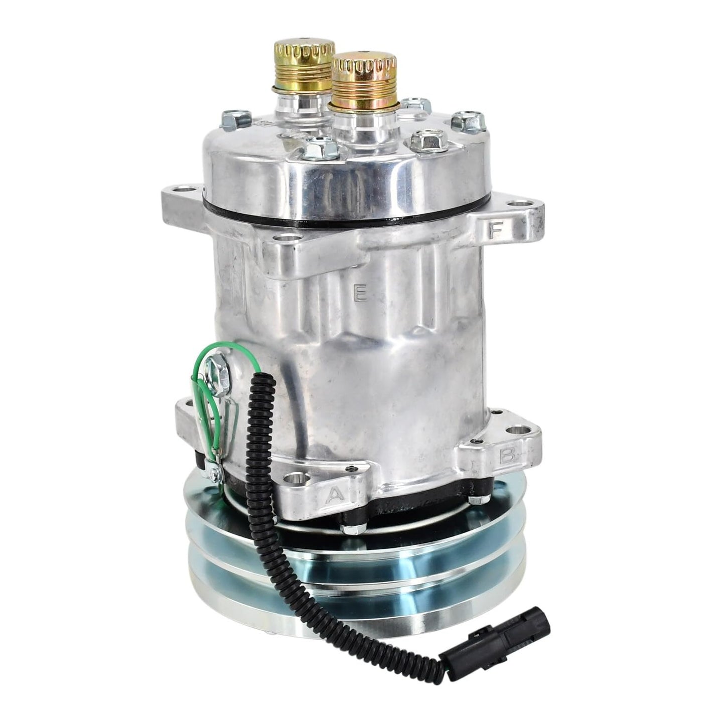 Compresseur A/C SD7H15 86993462 pour bulldozer New Holland D75 D85 D95 D85B D95B chargeur LV80 U80 tracteur D75 D85