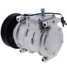 Compresor de aire acondicionado 10PA17C RE46609 para motores John Deere 4045, 6068, tractores 5210, 5520, 5725, 6403, 6603, 7630, 7930, 5520N, 6100D, 8100T y 8400T, tipo 2