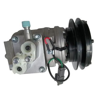 For Komatsu Bulldozer D65E-12 D65EX-12 Air Conditioning Compressor 14X-911-17400 ND047200-4451