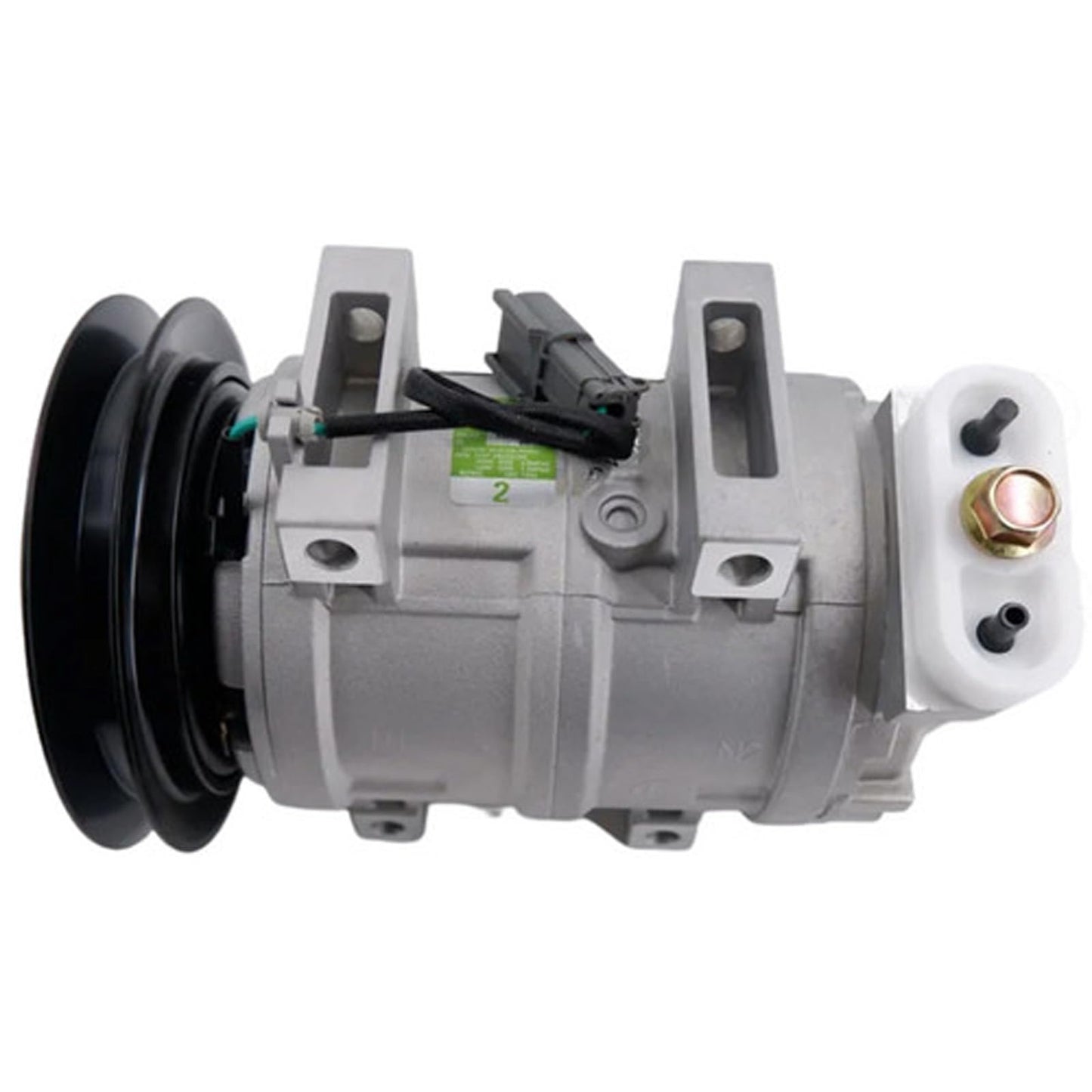 Compresor de aire acondicionado DKS15CH 4456130 para excavadoras John Deere 210, 135C, 370C, 75C, 80C, 210CW y 200CLC