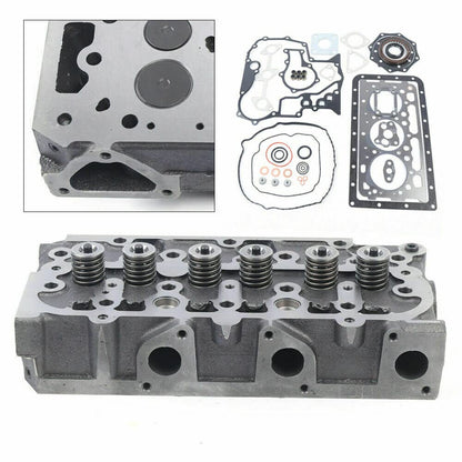 Cylinder Head Assy for Kubota D902 with Valves Spring +Full Gasket Kit - KUDUPARTS