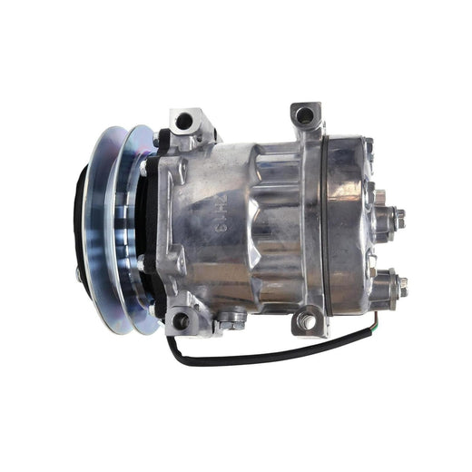 24V SD7H13 A/C Compressor LC91V00001F1 for Kobelco Excavator SK160LC SK200-6 SK210LC SK250LC SK290LC SK330LC SK480LC - KUDUPARTS